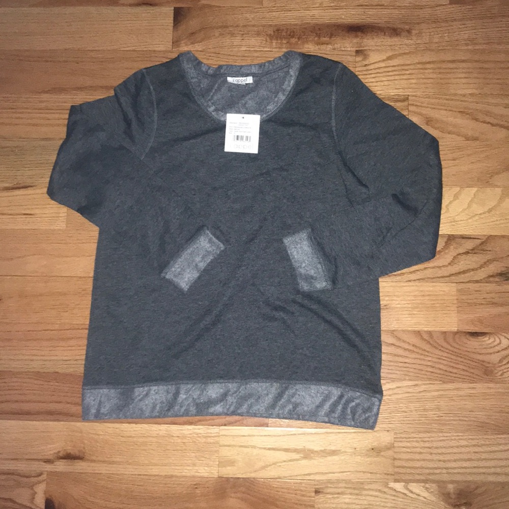 New Cozy lightweight fleece sweatshirt top